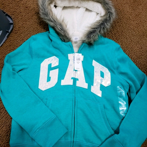 NWT GAP Girls Hoodie - Picture 1 of 2